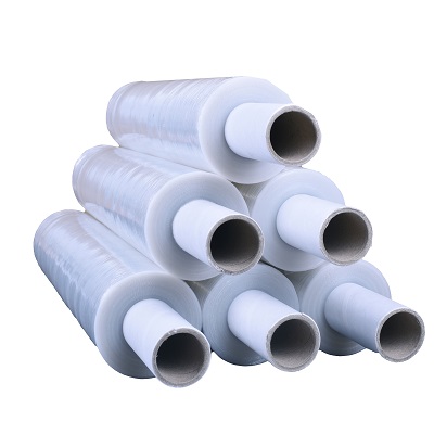 6 x Rolls Of 400mm x 300M Medium Duty Clear Ext Core Pallet Wrap